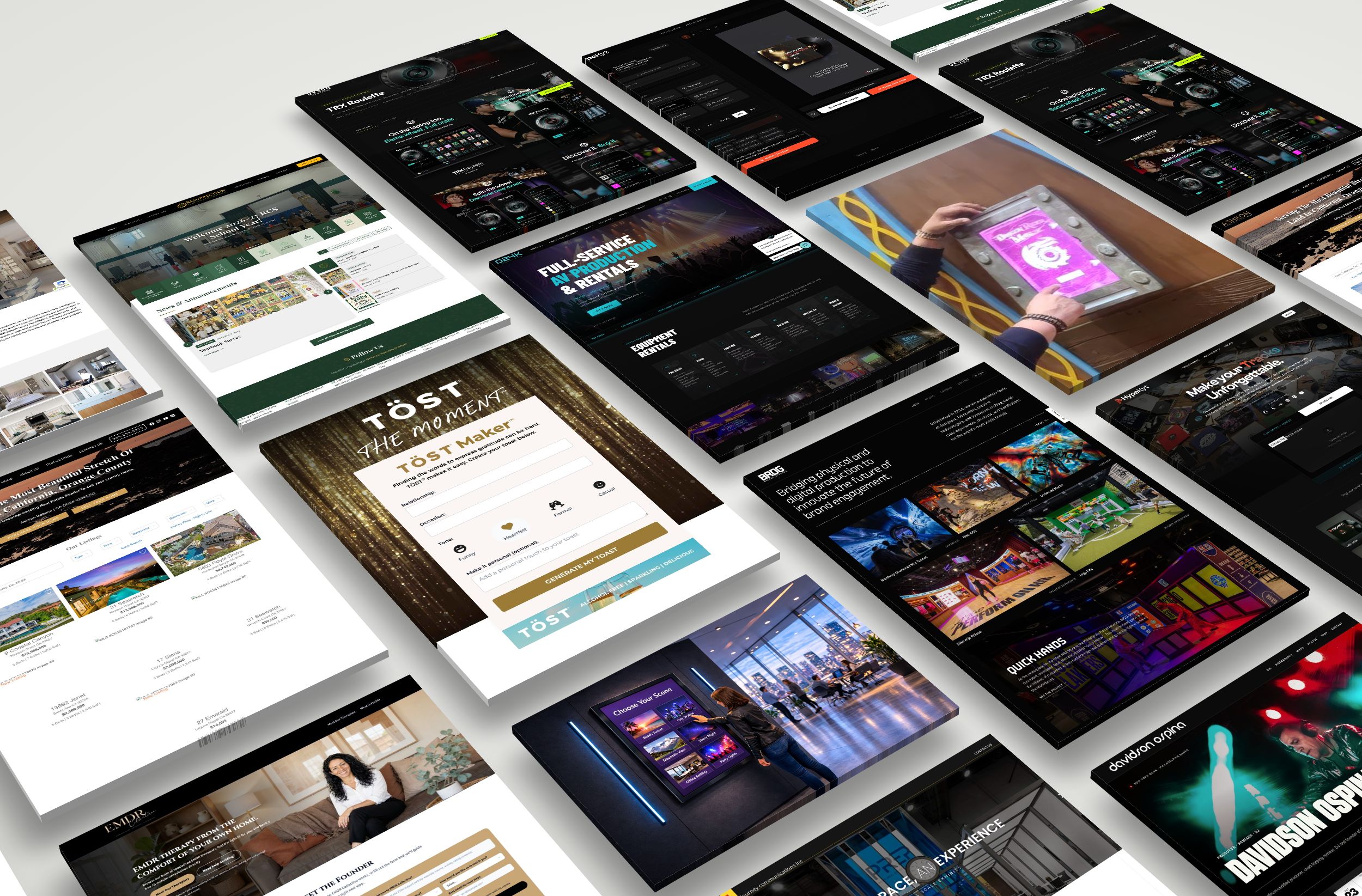 DVSON Digital Solutions website and web app work for Philadelphia and South Jersey businesses